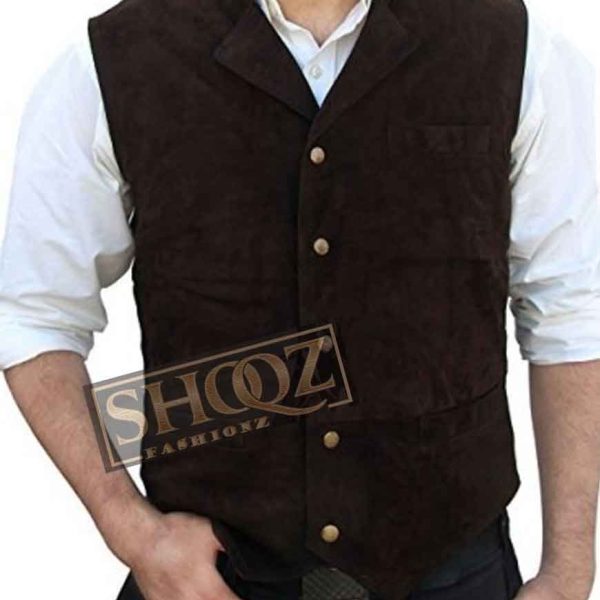 The Magnificent Seven Chris Pratt Brown Vest
