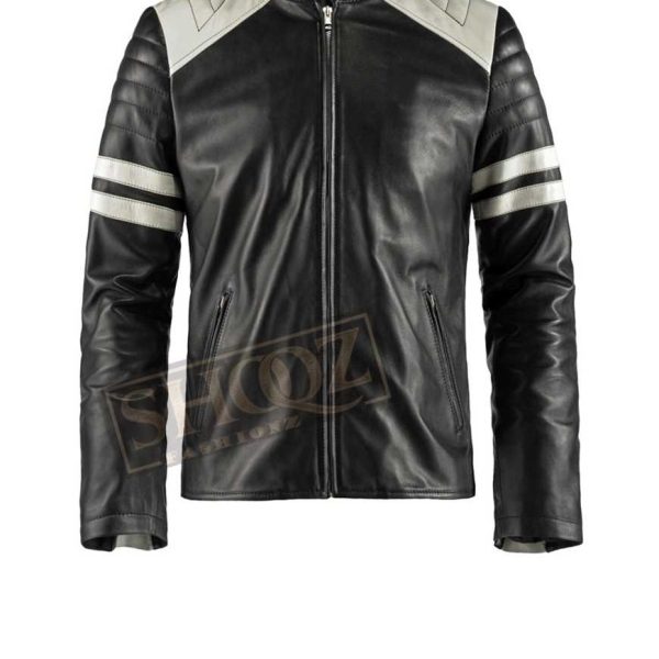 Men's Fight Club Mayhem Retro Leather jacket