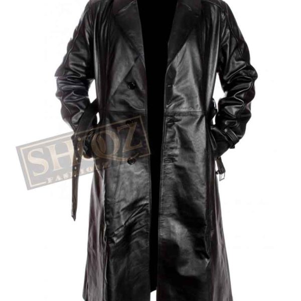 Sin City Mickey Rourke Trench Leather Coat