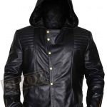 Mortal Instruments Jamie Campbell Black Hoodie Jacket
