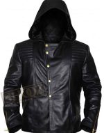 Mortal Instruments Jamie Campbell Black Hoodie Jacket