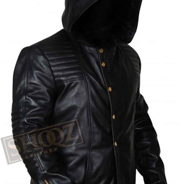 Mortal Instruments Jamie Campbell Black Hoodie Jacket