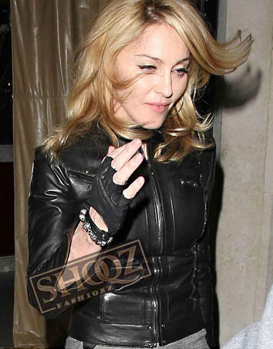 Madonna Black Leather Jacket