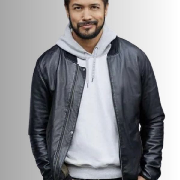 Marco Grazzini Hearts in the Game Diego Vasquez Black Leather Jacket