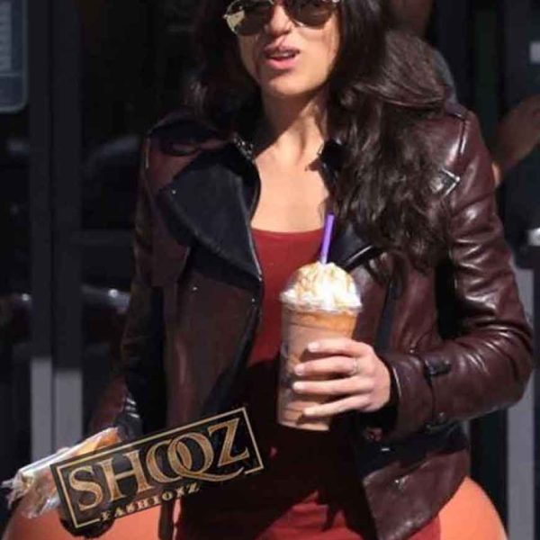 Mayte Michelle Rodriguez Leather Jacket