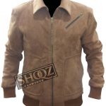 Men's Amazing Tan Leather Jacket