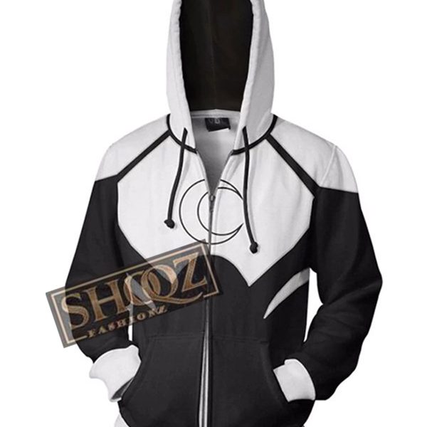 Moon Knight Marvel 2022 White And Black Jacket