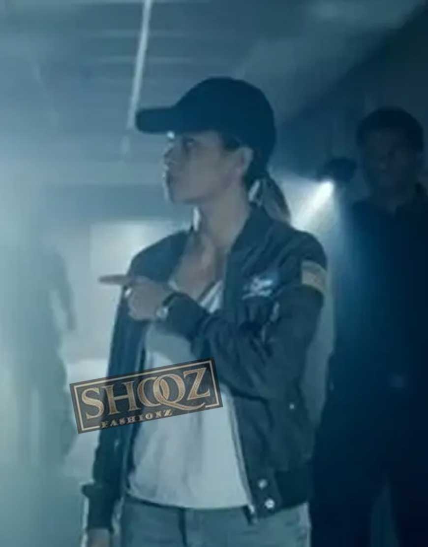 Moonfall Halle Berry (Jocinda Fowler) Bomber Jacket