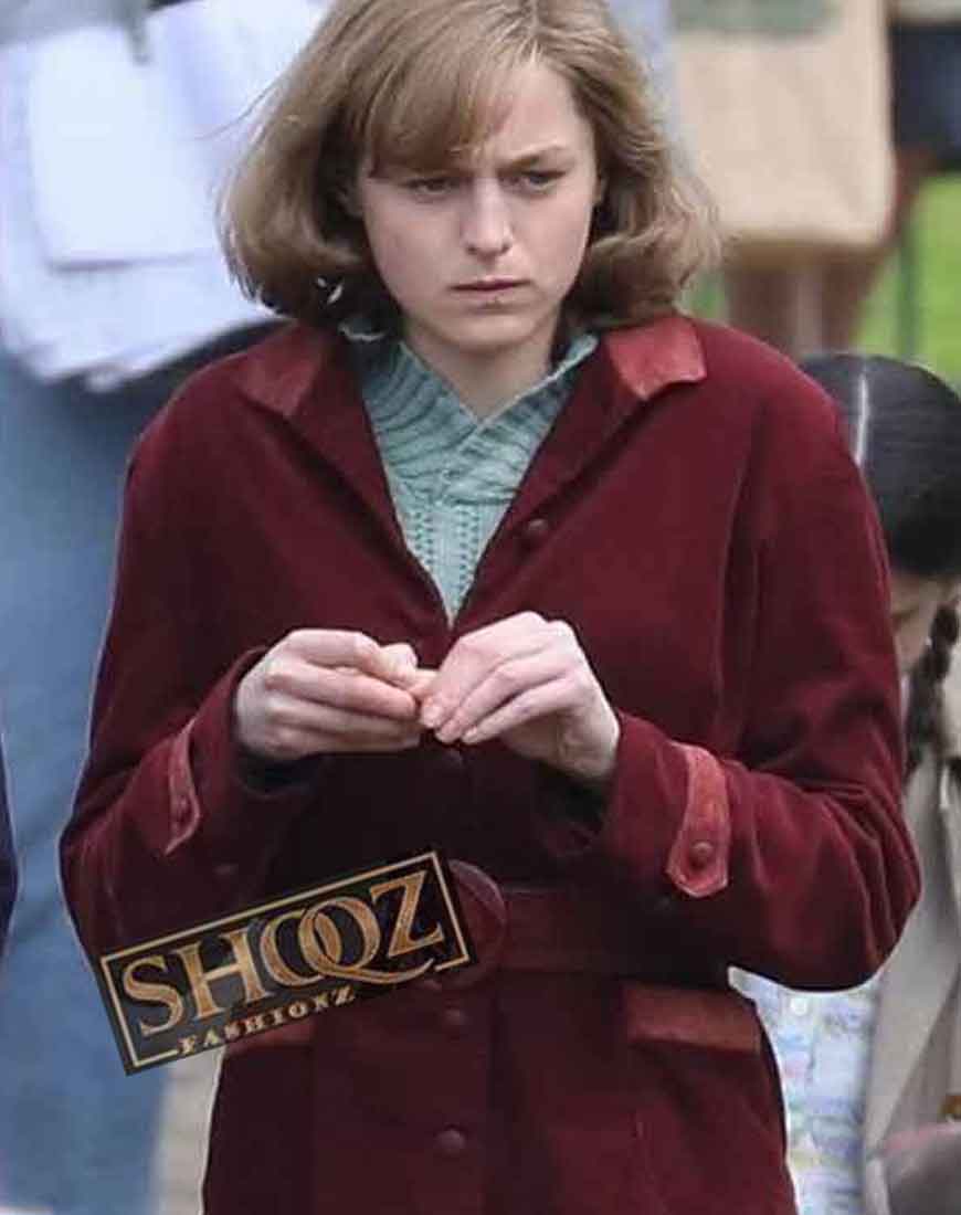 My Policeman Marion (Emma Corrin) Suede Jacket 1 My Policeman Marion (Emma Corrin) Suede Jacket