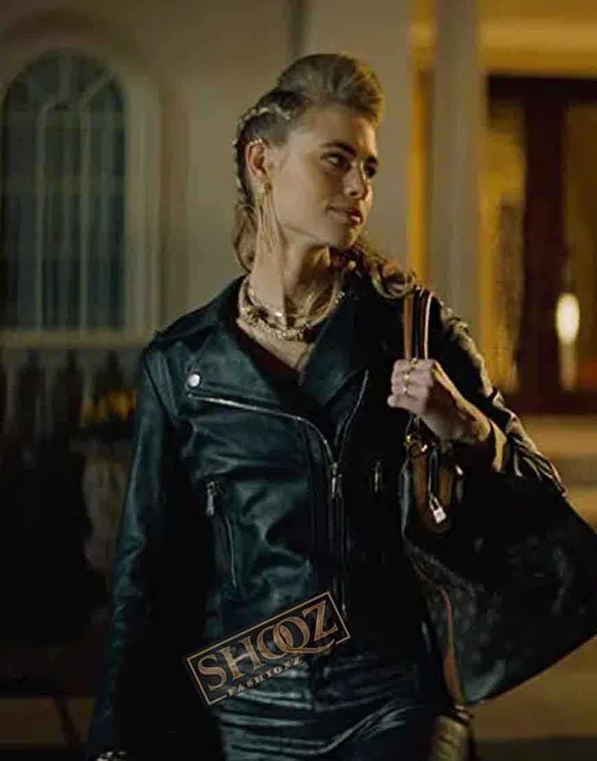 Night Teeth (Zoe) Lucy Fry Leather Jacket 1 Night Teeth (Zoe) Lucy Fry Leather Jacket