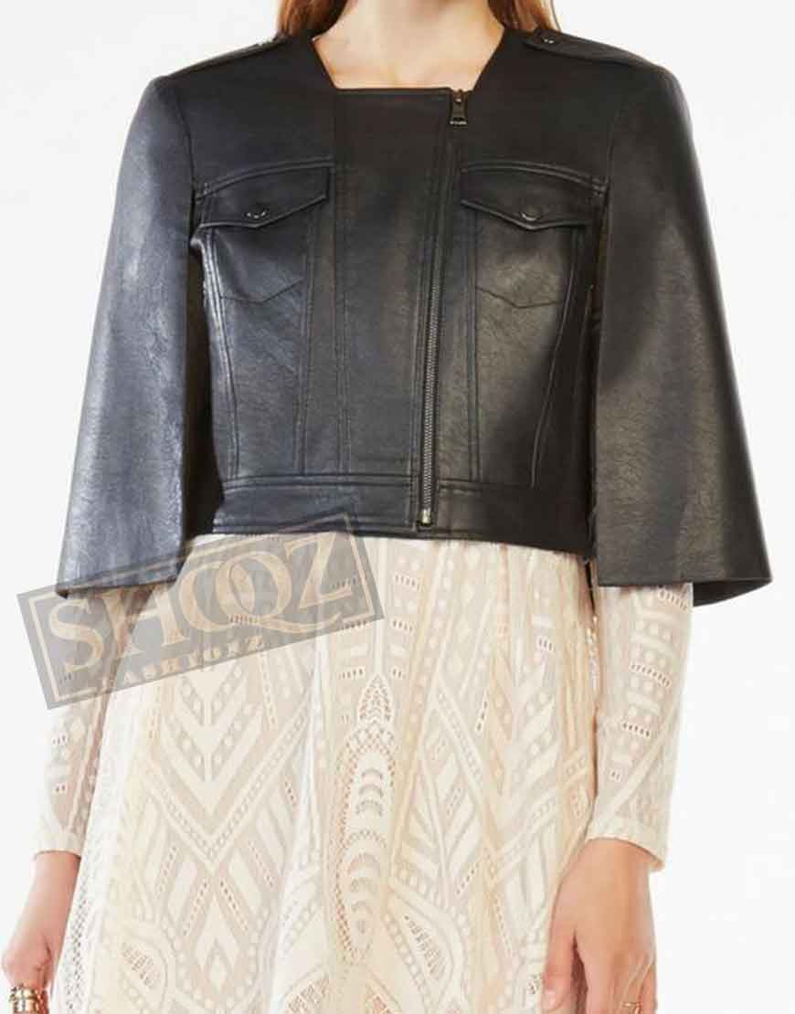 Once Upon A Time Zelena Leather Jacket 1 Once Upon A Time Zelena Leather Jacket