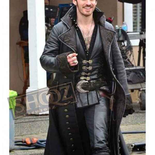 Once Upon A Time Colin O'Donoghue Leather Coat