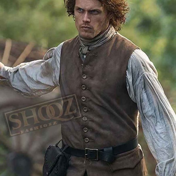 Outlander Jamie Fraser Brown Vest