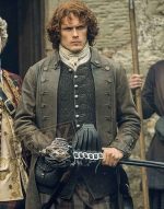 Outlander Sam Heughan Leather Coat