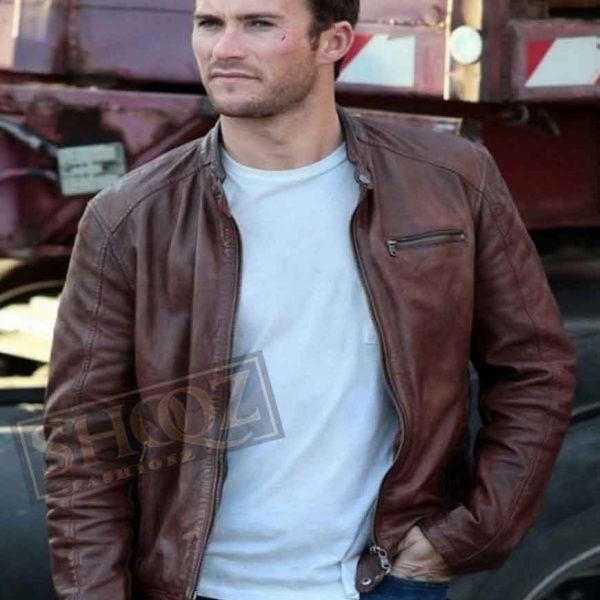 Overdrive Scott Eastwood Leather Jacket