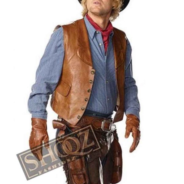 Night At The Museum Owen Wilson (Jedediah) Leather Vest