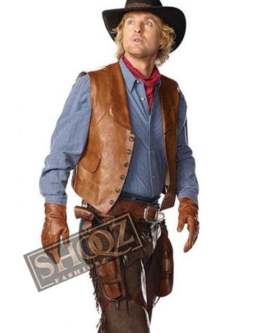 Night At The Museum Owen Wilson (Jedediah) Leather Vest