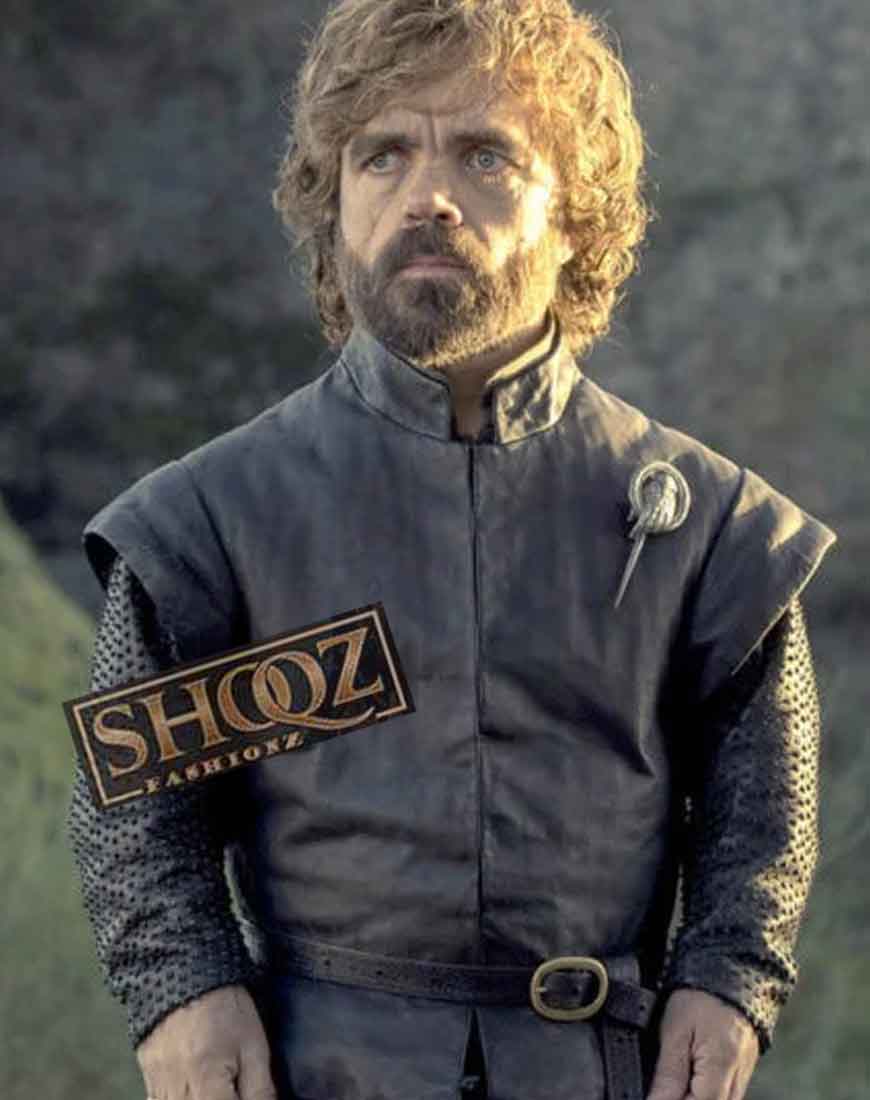 Game of Thrones Peter Dinklage Leather Vest 1 Game of Thrones Peter Dinklage Leather Vest