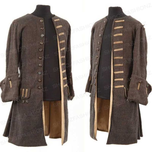 Pirates of the Caribbean Captain Jack Sparrow Jacket