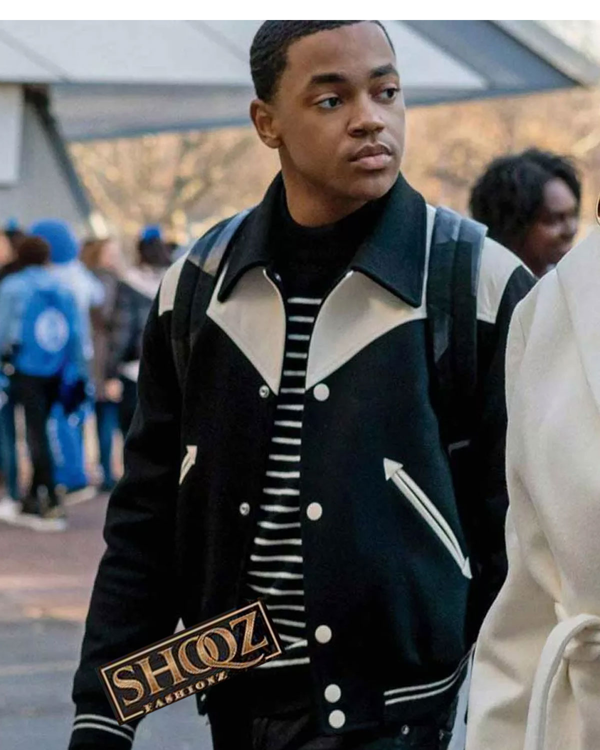 Power Book II Ghost Michael Rainey Jr (Tariq St. Patrick) Varsity Jacket