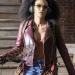 Queen Sono Pearl Thusi Leather Jacket