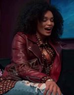 Queen Sono Pearl Thusi Leather Jacket