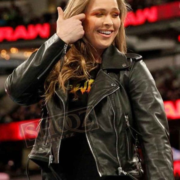 WWE Ronda Rousey Leather Jacket