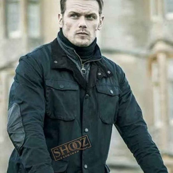 Red Notice (Tom Buckingham) Sam Heughan Cotton Jacket