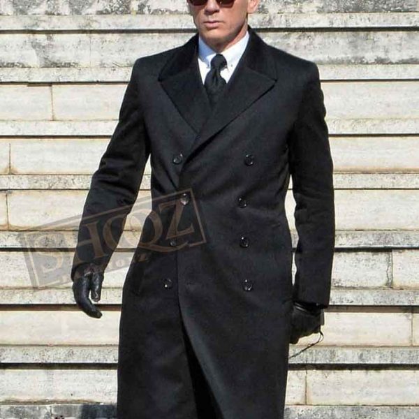 Spectre Daniel Craig Trench Coat