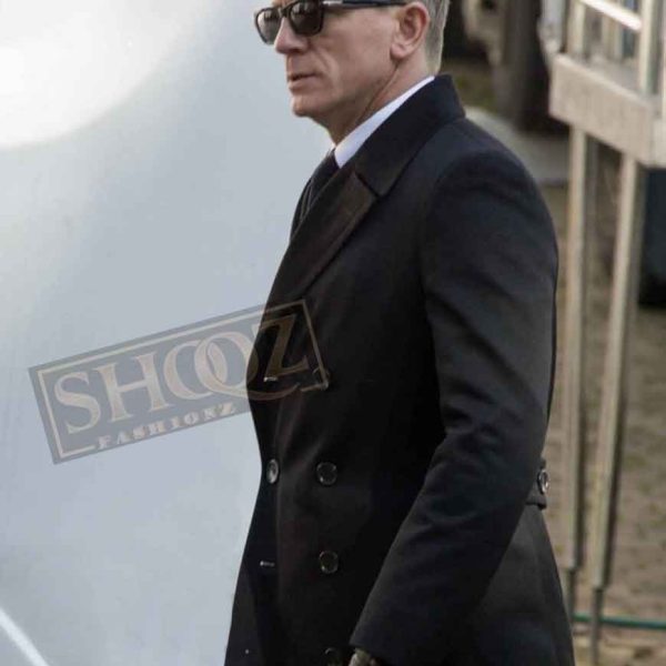 Spectre Daniel Craig Trench Coat