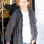 Spider Man Homecoming Tom Holland Grey Jacket