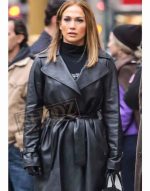 Second Act Jennifer Lopez Leather Coat