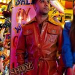 Sex Education (Anwar) Chaneil Kular Red Leather Jacket