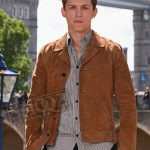Spider Man Far From Home Tom Holland Brown Suede Jacket