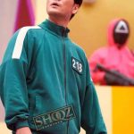 Squid Game Tracksuit Green Cotton Jacket