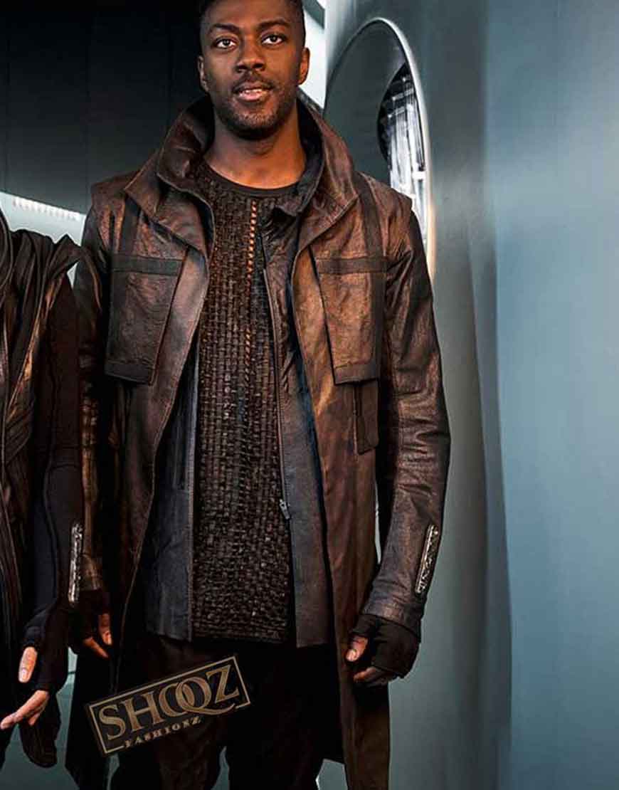 Star Trek: Discovery (Cleveland Booker) David Ajala Leather Coat 1 Star Trek: Discovery (Cleveland Booker) David Ajala Leather Coat