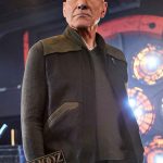 Star Trek: Picard (Jean-Luc Picard) Patrick Stewart Black Cotton Vest