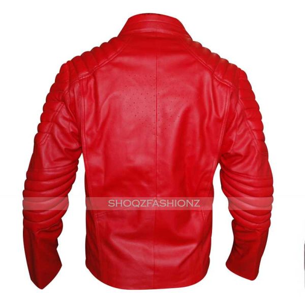 Superman Smallville Clark Kent Red Leather Jacket