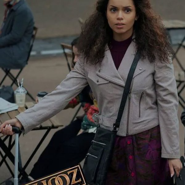 Suspicion Georgina Campbell (Natalie Thompson) Leather Jacket