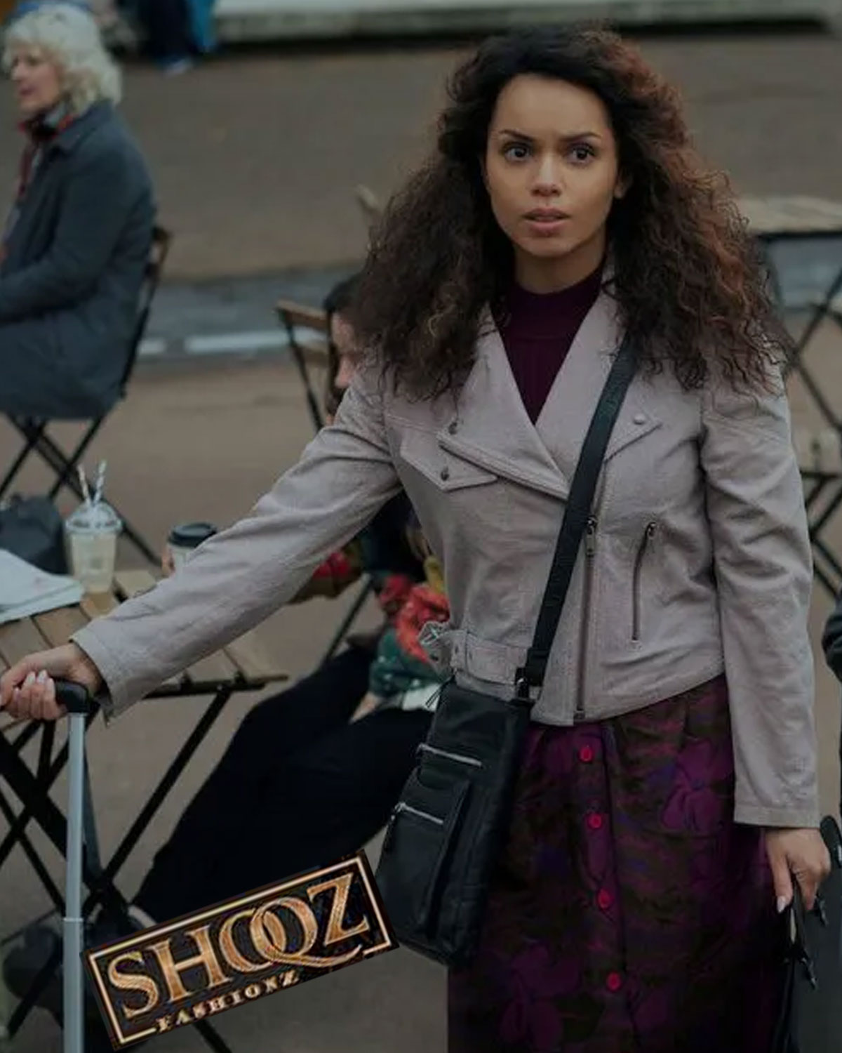 Suspicion Georgina Campbell (Natalie Thompson) Leather Jacket