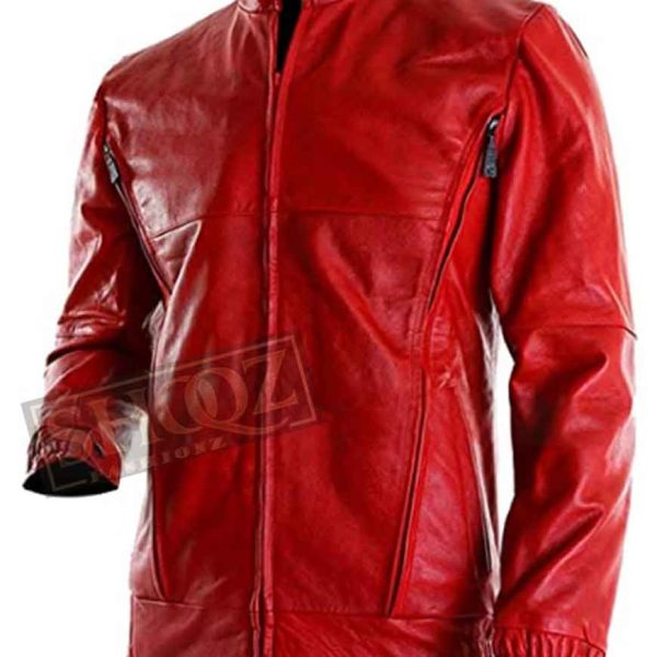 The Place Beyond The Pines Ryan Gosling Red Leather Jacket