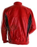 The Place Beyond The Pines Ryan Gosling Red Leather Jacket