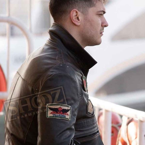The Protector Cagatay Ulusoy Brown Leather Jacket