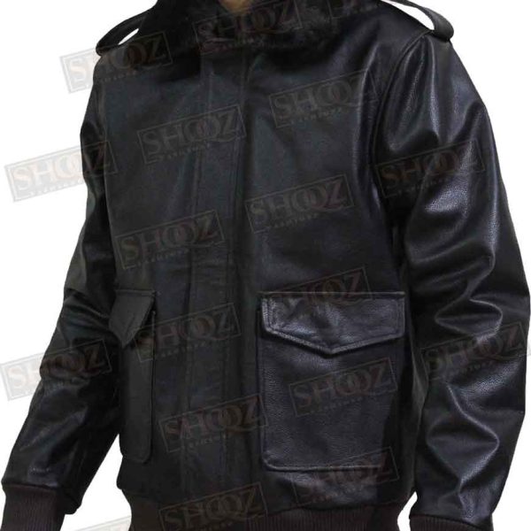 The Thing Kurt Russell Brown Leather Jacket