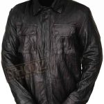 The Vampire Diaries Damon Salvatore Leather Jacket
