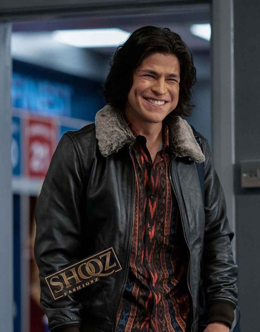 Ted Lasso (Dani Rojas) Cristo Fern?ndez Black Leather Jacket 1 Ted Lasso (Dani Rojas) Cristo Fern?ndez Black Leather Jacket