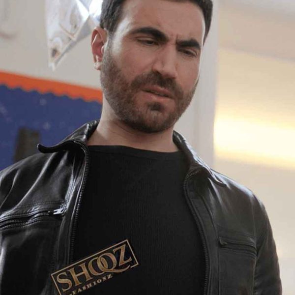 Ted Lasso (Roy Kent) Brett Goldstein Black Leather Jacket
