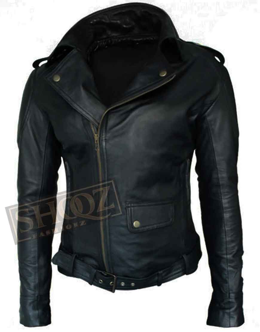 Terminator Genisys Emilia Clarke Leather Jacket 1 Terminator Genisys Emilia Clarke Leather Jacket