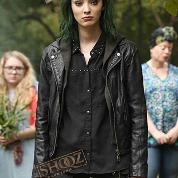 The Gifted (Lorna Dane) Emma Dumont Black Leather Jacket