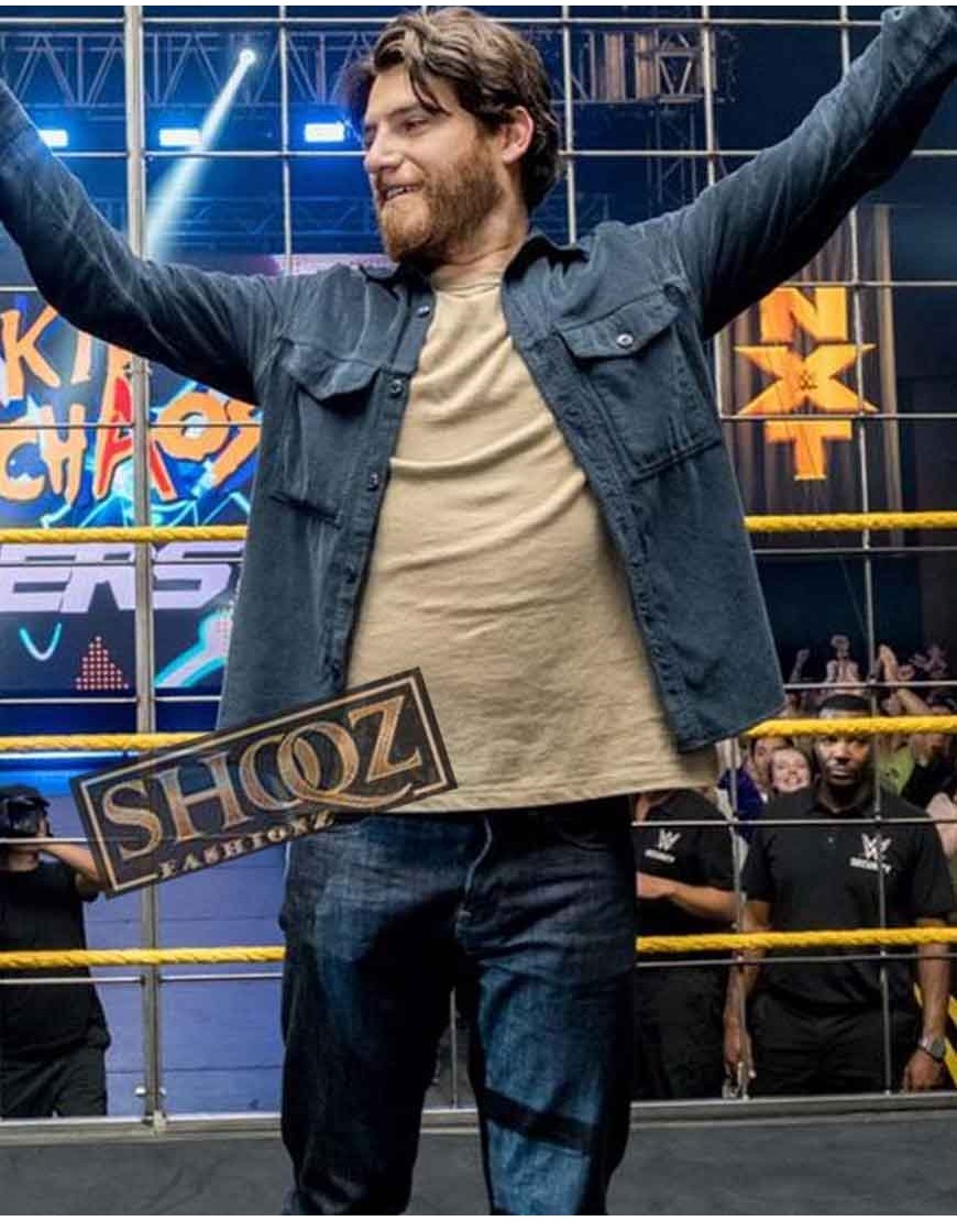 The Main Event Adam Pally Blue Jacket 1 The Main Event Adam Pally Blue Jacket